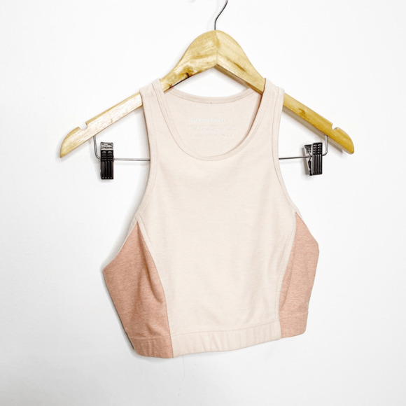OUTDOOR VOICES Athena Crop Top Rose Quartz Terracotta LE WOMENS SMALL S - Picture 3 of 5